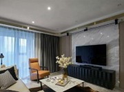 清新淡雅的現(xiàn)代簡(jiǎn)約90平米二居室客廳電視背景墻裝修效果圖 清新淡雅的現(xiàn)代簡(jiǎn)約90平米二居室客廳電視背景墻裝修效果圖