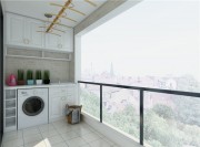 清新自然的北歐風(fēng)格140平米四居室陽(yáng)臺(tái)裝修效果圖 清新自然的北歐風(fēng)格140平米四居室陽(yáng)臺(tái)裝修效果圖