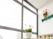 清新絢爛的田園風(fēng)格40平米一居室陽臺裝修效果圖