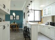 風(fēng)情舒適的北歐風(fēng)格70平米公寓廚房裝修效果圖 風(fēng)情舒適的北歐風(fēng)格70平米公寓廚房裝修效果圖