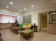 自然中式風(fēng)格50平米小戶型客廳吊頂裝修效果圖 自然中式風(fēng)格50平米小戶型客廳吊頂裝修效果圖