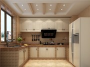 溫馨的田園風(fēng)格100平米二居室廚房裝修效果圖 溫馨的田園風(fēng)格100平米二居室廚房裝修效果圖