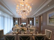 富麗堂皇的美式風(fēng)格200平米別墅餐廳吊頂裝修效果圖 富麗堂皇的美式風(fēng)格200平米別墅餐廳吊頂裝修效果圖