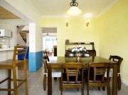 清新的地中海風(fēng)格90平米小復(fù)式餐廳裝修效果圖 清新的地中海風(fēng)格90平米小復(fù)式餐廳裝修效果圖