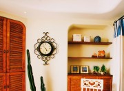 鄉(xiāng)村復(fù)古的地中海風(fēng)格60平米公寓書房裝修效果圖 鄉(xiāng)村復(fù)古的地中海風(fēng)格60平米公寓書房裝修效果圖