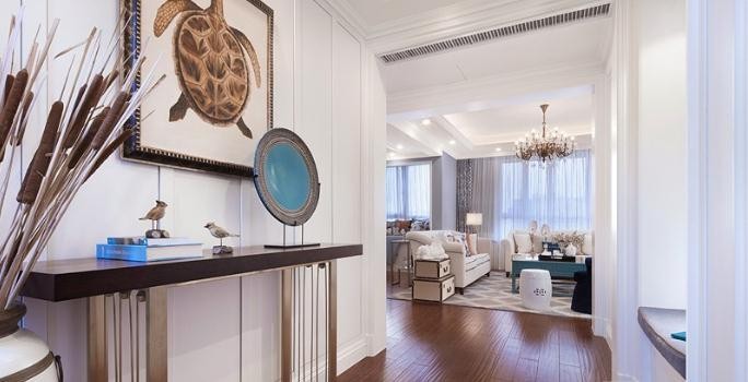 浪漫海洋美式風(fēng)格130平米四居室裝修效果圖 浪漫海洋美式風(fēng)格130平米四居室裝修效果圖