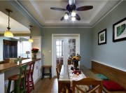 通透的美式風(fēng)格120平米四居室餐廳吊頂裝修效果圖 通透的美式風(fēng)格120平米四居室餐廳吊頂裝修效果圖