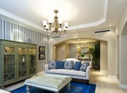 清新舒適的田園風(fēng)格150平米別墅客廳吊頂裝修效果圖 清新舒適的田園風(fēng)格150平米別墅客廳吊頂裝修效果圖