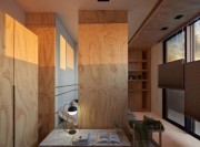 寬敞舒適日式風(fēng)格60平米一居室書房背景墻裝修效果圖 寬敞舒適日式風(fēng)格60平米一居室書房背景墻裝修效果圖