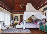 獨(dú)特的東南亞風(fēng)格150平米別墅臥室窗簾裝修效果圖 獨(dú)特的東南亞風(fēng)格150平米別墅臥室窗簾裝修效果圖