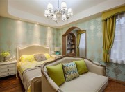 華麗的田園風(fēng)格150平米別墅臥室吊頂裝修效果圖 華麗的田園風(fēng)格150平米別墅臥室吊頂裝修效果圖