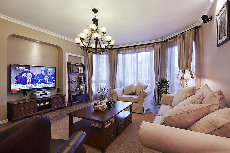 復(fù)古田園風(fēng)格100平米復(fù)式裝修效果圖 復(fù)古田園風(fēng)格100平米復(fù)式裝修效果圖