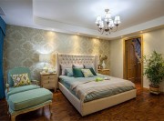 華麗的田園風(fēng)格150平米別墅臥室裝修效果圖 華麗的田園風(fēng)格150平米別墅臥室裝修效果圖