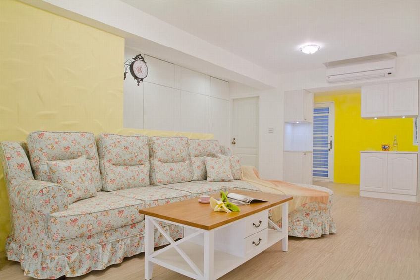 精美田園風(fēng)格70平米公寓裝修效果圖 精美田園風(fēng)格70平米公寓裝修效果圖