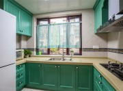 華麗的田園風(fēng)格150平米別墅廚房裝修效果圖 華麗的田園風(fēng)格150平米別墅廚房裝修效果圖