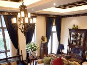 休閑的東南亞風(fēng)格160平米別墅客廳裝修效果圖 休閑的東南亞風(fēng)格160平米別墅客廳裝修效果圖