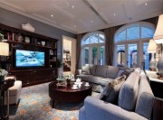 復(fù)古田園風(fēng)格150平米別墅客廳窗戶裝修效果圖 復(fù)古田園風(fēng)格150平米別墅客廳窗戶裝修效果圖