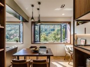 古典雅致日式風(fēng)格80平米二居室餐廳窗戶裝修效果圖 古典雅致日式風(fēng)格80平米二居室餐廳窗戶裝修效果圖