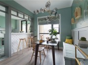 清爽的北歐風(fēng)格四居室餐廳裝修效果圖 清爽的北歐風(fēng)格四居室餐廳裝修效果圖