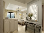 大氣優(yōu)雅的歐式風(fēng)格三居室玄關(guān)隔斷裝修效果圖 大氣優(yōu)雅的歐式風(fēng)格三居室玄關(guān)隔斷裝修效果圖