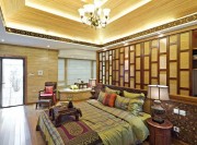 華麗大氣中式風(fēng)格140平米三居室臥室吊頂裝修效果圖 華麗大氣中式風(fēng)格140平米三居室臥室吊頂裝修效果圖