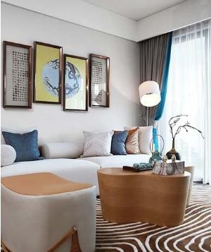 灰色調(diào)新古典風(fēng)格70平米一居室裝修效果圖 灰色調(diào)新古典風(fēng)格70平米一居室裝修效果圖