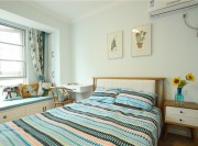 溫馨的北歐風格130平米三居室臥室窗戶裝修效果圖 溫馨的北歐風格130平米三居室臥室窗戶裝修效果圖