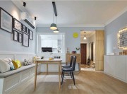 清爽簡潔的北歐風(fēng)格四居室餐廳裝修效果圖 清爽簡潔的北歐風(fēng)格四居室餐廳裝修效果圖