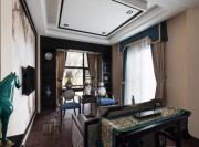 淡雅清新中式風(fēng)格100平米公寓書房吊頂裝修效果圖 淡雅清新中式風(fēng)格100平米公寓書房吊頂裝修效果圖