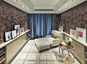 藝術(shù)時(shí)尚新古典風(fēng)格120平米三居室書房吊頂裝修效果圖 藝術(shù)時(shí)尚新古典風(fēng)格120平米三居室書房吊頂裝修效果圖