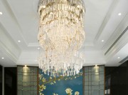 優(yōu)雅清新中式風(fēng)格220平米別墅客廳吊頂裝修效果圖 優(yōu)雅清新中式風(fēng)格220平米別墅客廳吊頂裝修效果圖