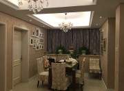 優(yōu)雅溫馨歐式風(fēng)格70平米公寓餐廳吊頂裝修效果圖 優(yōu)雅溫馨歐式風(fēng)格70平米公寓餐廳吊頂裝修效果圖
