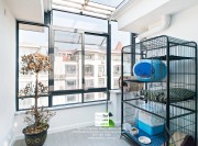 棕櫚灣美式風(fēng)格三居室裝修實景案例露臺