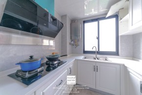 龍湖時代天街美式風(fēng)格廚房裝修實景案例