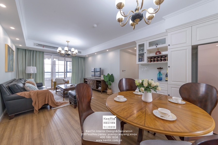 龍湖時代天街美式風(fēng)格餐廳裝修實景案例