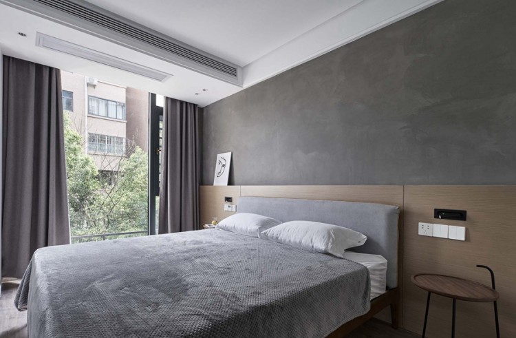 現(xiàn)代風格三居室臥室裝修效果圖