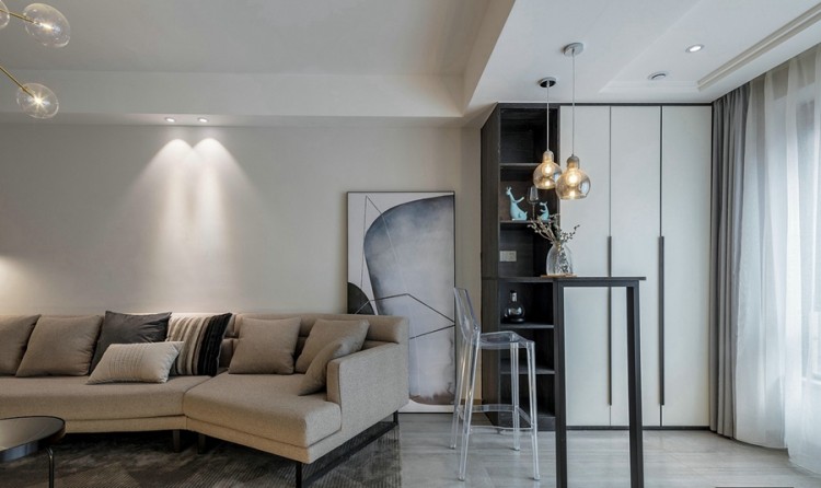 現(xiàn)代簡(jiǎn)約風(fēng)格客廳裝修效果圖