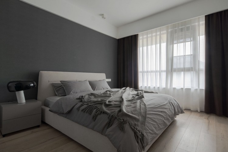 1236現(xiàn)代簡約風(fēng)格三居室臥室裝修效果圖