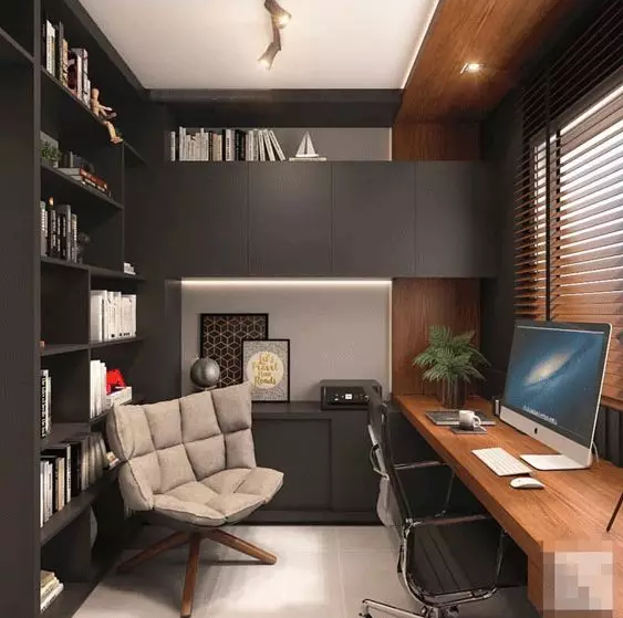 書桌書柜一體如何設(shè)計(jì)？